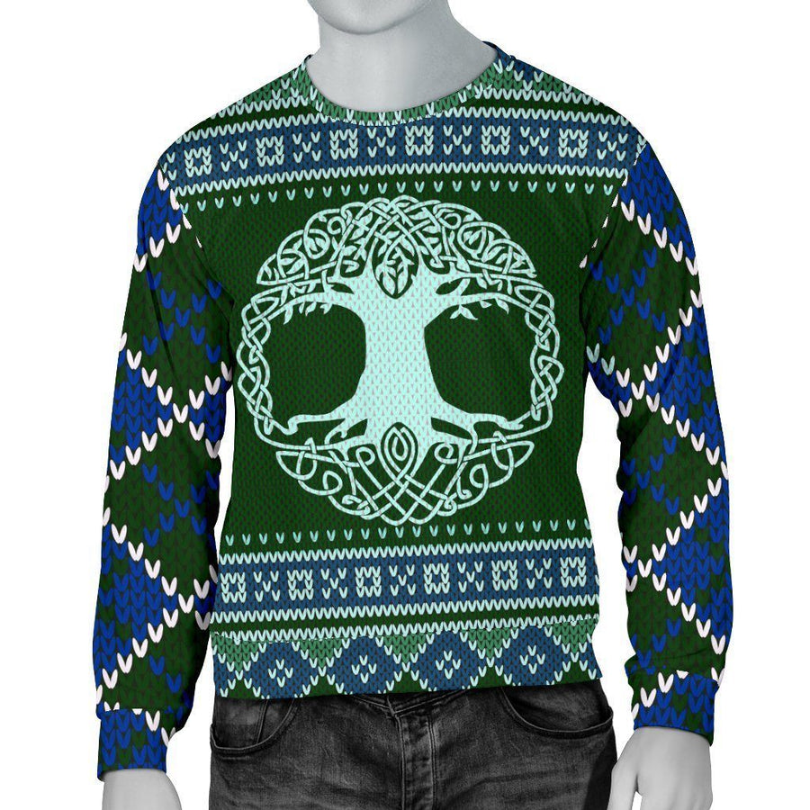 Celtic tree of life Pagan Yule Sweater Sweater MoonChildWorld 
