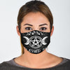 Blessed be wicca face mask Face mask MoonChildWorld 