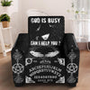 Ouija Witch Chair Slip Cover Chair Slip Cover MoonChildWorld 