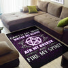 Wicca Earth Water Air Fire Area Rug Area Rug MoonChildWorld