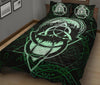 Triquetra Celtic Knot wicca Quilt Bed Set Bedding Set MoonChildWorld 