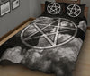 Pentacle wicca Quilt Bed Set Quilt Bed Set MoonChildWorld 