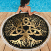 Celtic tree of life wicca Beach Blanket Beach blanket MoonChildWorld 