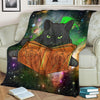 Wicca cat Premium Blanket Premium Blanket MoonChildWorld