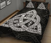 Wicca triquetra Quilt Bed Set Bedding Set MoonChildWorld 