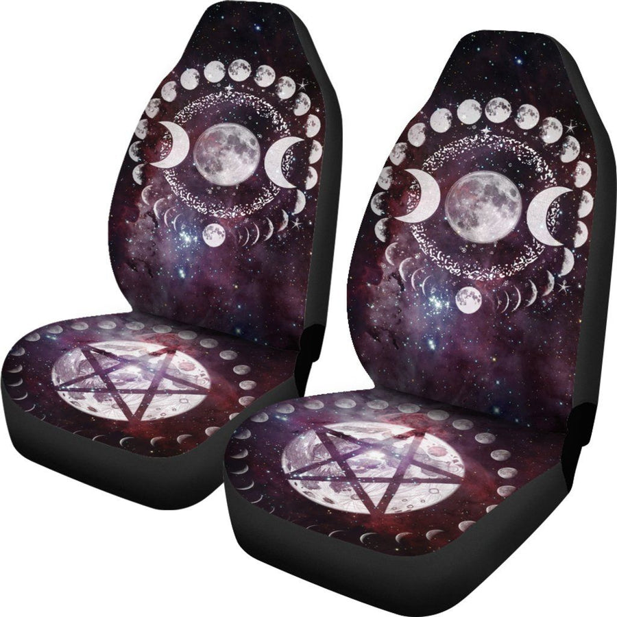Moon phases wicca Car Seat Covers Car Seat Covers MoonChildWorld 