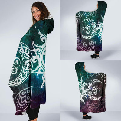 Wicca triple goddess Hooded Blanket Hooded Blanket MoonChildWorld