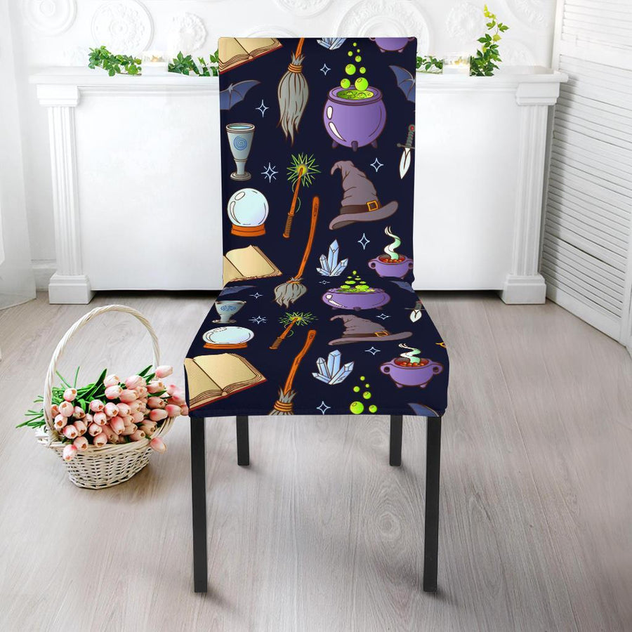 Witch things Dining Chair Slip Cover Chair Slip Cover MoonChildWorld 