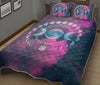 Triple moon phases wicca Quilt Bed Set Quilt Bed Set MoonChildWorld 