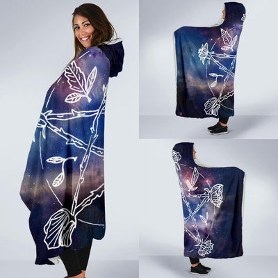 Pentacle wicca Hooded Blanket Hooded Blanket MoonChildWorld