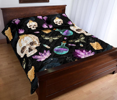 Raven gothic witch Quilt Bed Set Quilt Bed Set MoonChildWorld