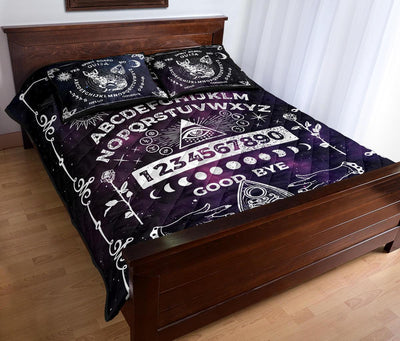 Ouija board witch Quilt Bed Set Quilt Bed Set MoonChildWorld