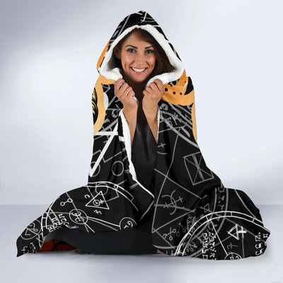 Triple goddess wicca Hooded Blanket Hooded Blanket MoonChildWorld