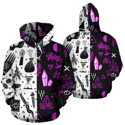 Witch items All Over Hoodie Hoodie MoonChildWorld