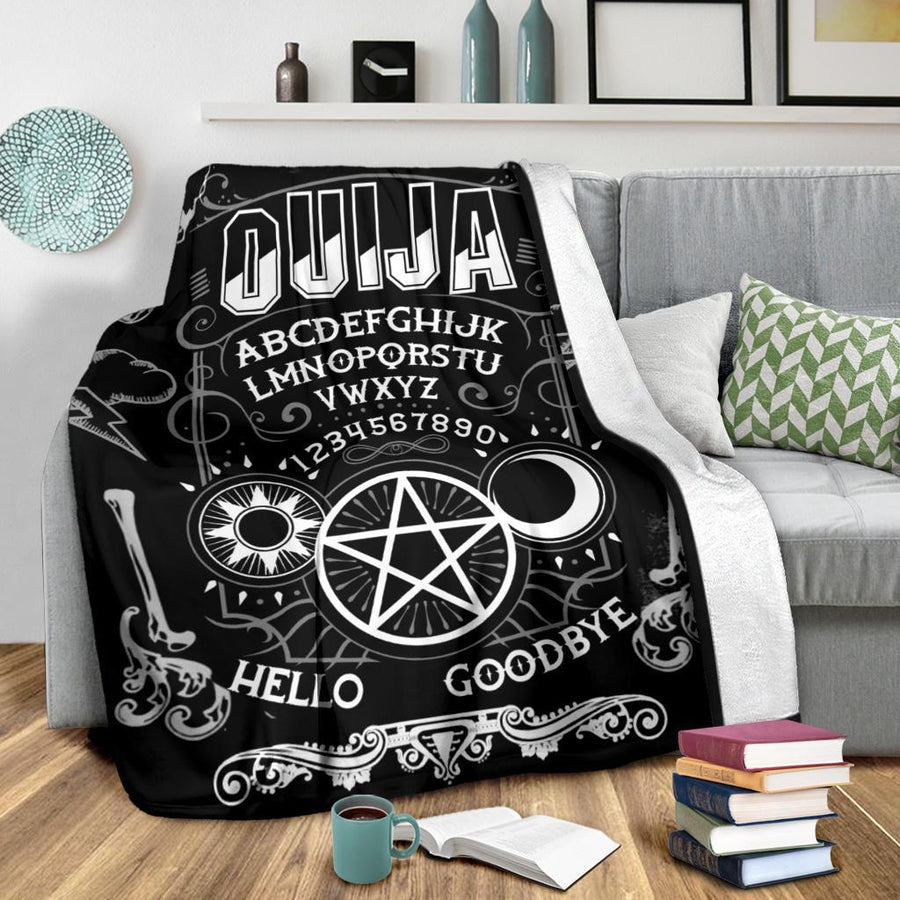 Ouija Board Witch Premium Blanket Premium Blanket MoonChildWorld 