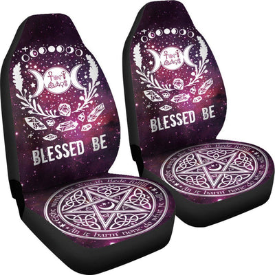 Wicca blessed be Car Seat Covers Car Seat Covers MoonChildWorld