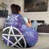 Pentagram wicca Bean Bag Chair Bean Bag Chair MoonChildWorld