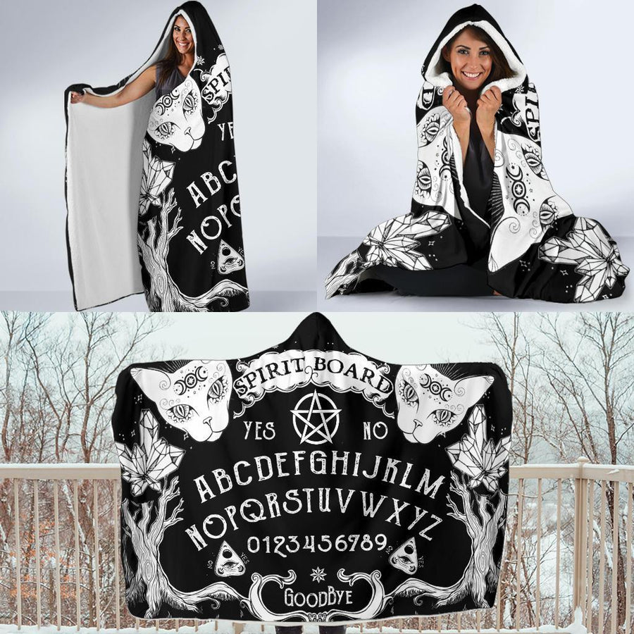 Ouija board Witch Hooded Blanket Hooded Blanket MoonChildWorld 