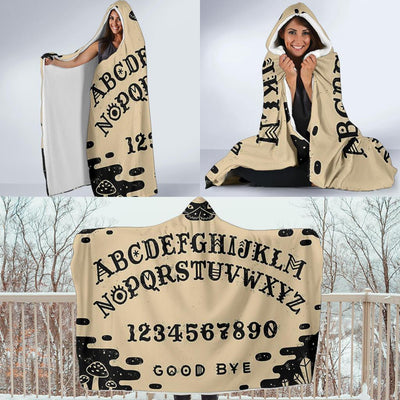 Ouija board witch Hooded Blanket Hooded Blanket MoonChildWorld