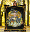 Witch Samhain Halloween Premium Blanket Premium Blanket MoonChildWorld 