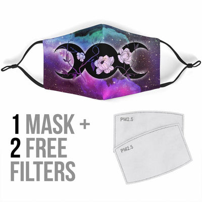 Wicca witch Face Masks Face mask MoonChildWorld