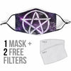 Wicca Witch face masks Face mask MoonChildWorld