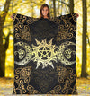 Wicca triple goddess Premium Blanket Premium Blanket MoonChildWorld 