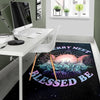 Merry meet blessed be wicca Area Rug Area Rug MoonChildWorld