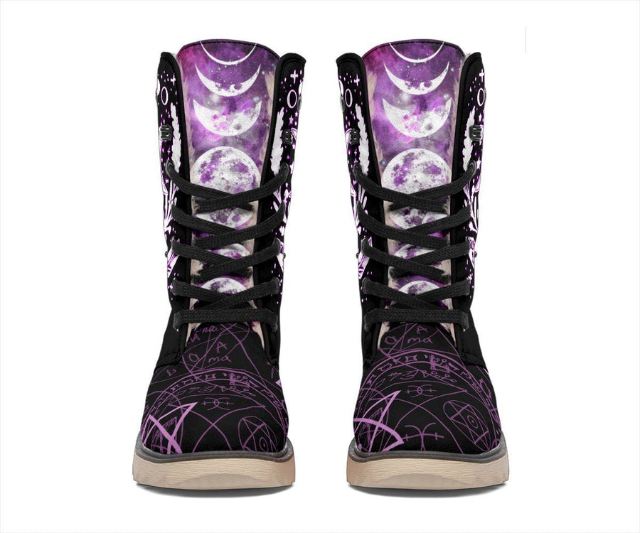 Wicca moon Polar Boots Shoes MoonChildWorld 
