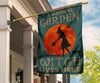 Magical garden witch flag Flag MoonChildWorld Flag - Magical garden House Flag (30" X 40")