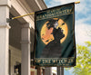Witch granddaughter halloween flag MoonChildWorld Flag - Witch granddaughter House Flag (30" X 40")
