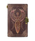 Wicca goddess moon leather notebook
