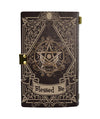 Cat blessed be wicca leather notebook Leather MoonChildWorld
