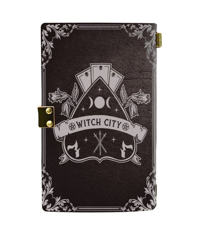 Witchy woman wicca leather notebook Leather MoonChildWorld