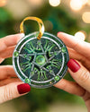 Magic Pentagram Wicca Pagan Circle Ornament Housewares CustomCat 