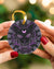 Occult cat witch Circle Ornament